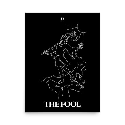 The Fool — New Beginnings | Poster | Major Arcana
