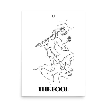 The Fool — New Beginnings | Poster | Major Arcana