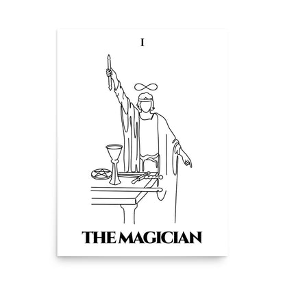 The Magician — Will & Manifestation | Poster | Major Arcana