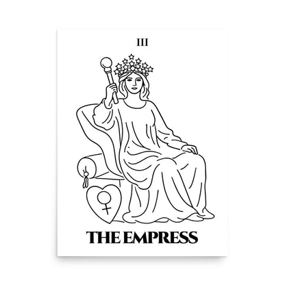The Empress — Creation & Abundance | Poster | Major Arcana