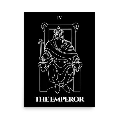 The Emperor — Authority & Structure | Poster | Major Arcana