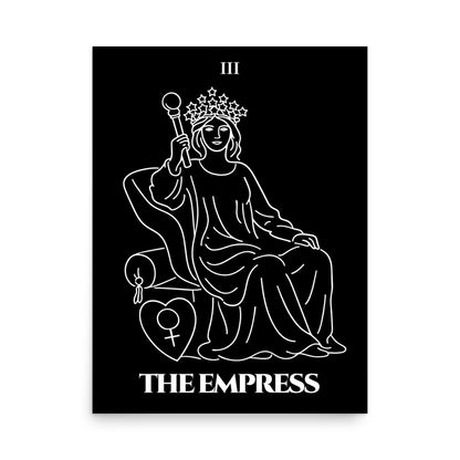 The Empress — Creation & Abundance | Poster | Major Arcana