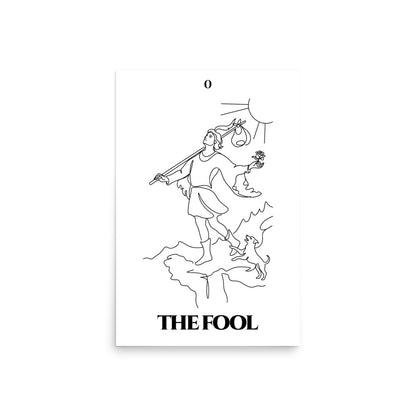 The Fool — New Beginnings | Poster | Major Arcana
