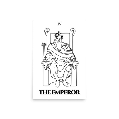 The Emperor — Authority & Structure | Poster | Major Arcana
