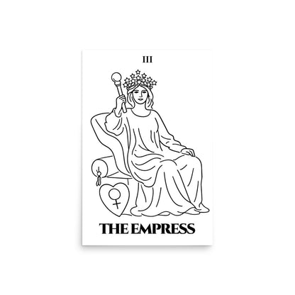 The Empress — Creation & Abundance | Poster | Major Arcana