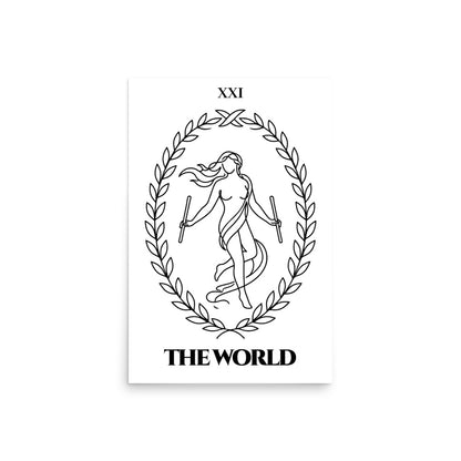 The World — Completion & Unity | Poster | Major Arcana