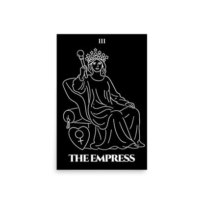 The Empress — Creation & Abundance | Poster | Major Arcana