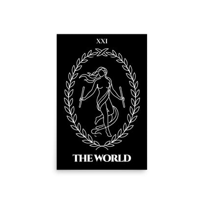The World — Completion & Unity | Poster | Major Arcana