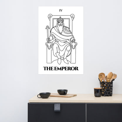 The Emperor — Authority & Structure | Poster | Major Arcana