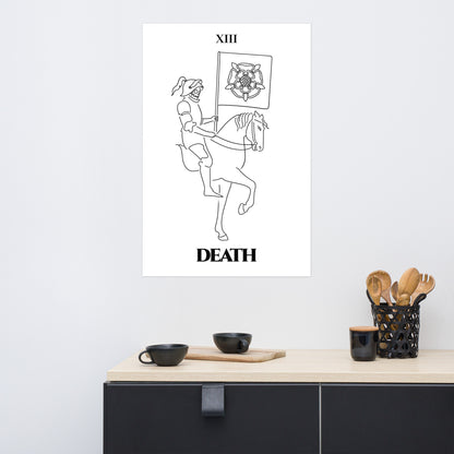 Death — Transformation & Rebirth | Poster | Major Arcana