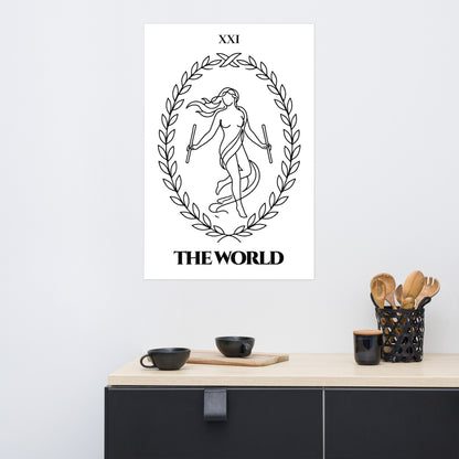 The World — Completion & Unity | Poster | Major Arcana