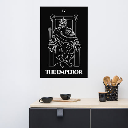 The Emperor — Authority & Structure | Poster | Major Arcana