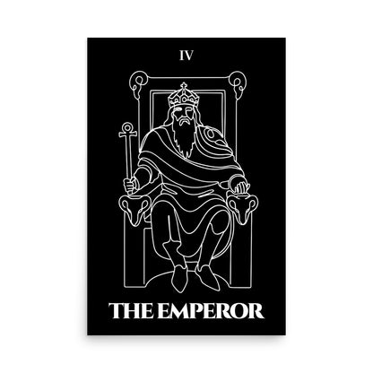 The Emperor — Authority & Structure | Poster | Major Arcana