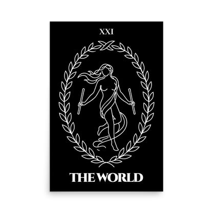 The World — Completion & Unity | Poster | Major Arcana