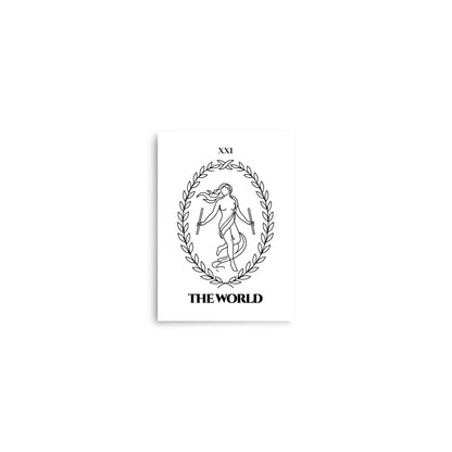 The World — Completion & Unity | Poster | Major Arcana