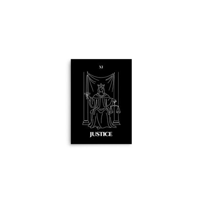 Justice — Balance & Truth | Poster | Major Arcana