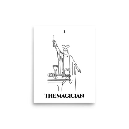 The Magician — Will & Manifestation | Poster | Major Arcana
