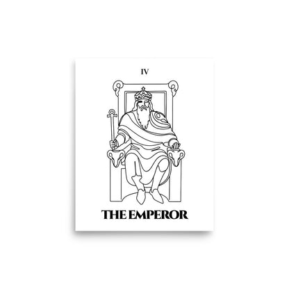 The Emperor — Authority & Structure | Poster | Major Arcana