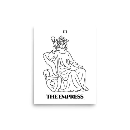 The Empress — Creation & Abundance | Poster | Major Arcana