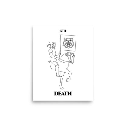 Death — Transformation & Rebirth | Poster | Major Arcana