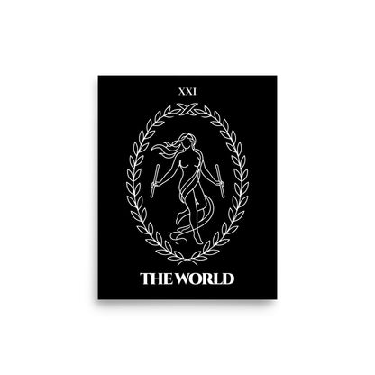 The World — Completion & Unity | Poster | Major Arcana