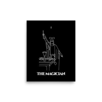The Magician — Will & Manifestation | Poster | Major Arcana