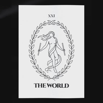 The World — Completion & Unity | Poster | Major Arcana