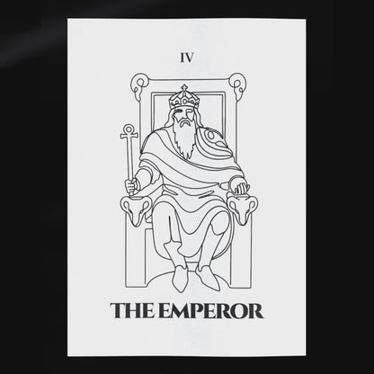 The Emperor — Authority & Structure | Poster | Major Arcana