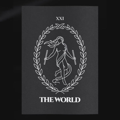The World — Completion & Unity | Poster | Major Arcana